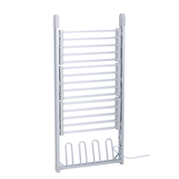 Usine Métal Maison Électrique Porte-Linge Pliable Tissu Séchage Airer Chaussettes Affichage Sèche-Vêtements Manteau Rack Stand