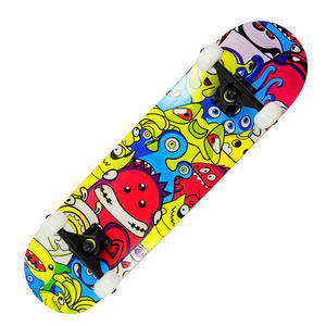 Skateboard Cruiser en bois d'érable personnalisé ZM3108, antidérapant, durable, pour adultes, enfants, adolescents, style tendance, origine Zhejiang - Product Image 5