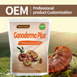 Poudre de champignon Reishi pour soutenir la santé immunitaire et le confort intestinal, Ganoderma <span class=keywords><strong>Plus</strong></span> 100g, emballage personnalisé, vente en gros - Product Image 3