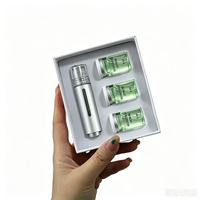 Kit de repousse des cheveux par micro-infusion, tampon de renouvellement cutané doré, masseur capillaire
