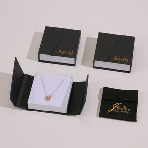 Luxury Necklace Earring <b>Ring</b> Jewlery Gift <b>Box</b> Double Open Door Jewellery <b>Box</b> Green Magnetic Flip Cover Jewelry <b>Box</b> - Product Image 3