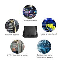 OEM ODM 벽걸이형 야외 광섬유 분배함 FTTH 액세스 접속 종단함 (통신 네트워크 배치용)