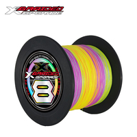 Fil tressé multilament flottant personnalisé 3000m 8x PE, ligne principale super résistante à 8 brins, faible mémoire, lisse, écologique et durable pour le lac
