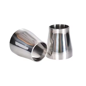 Thép không gỉ vệ sinh giảm tốc đồng tâm 14mm ỐNg Lót đánh bóng với kết nối hàn cho ứng dụng nước và dầu - Product Image 1