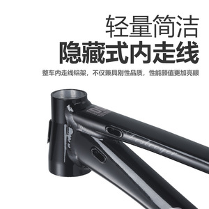 Destroyer Mountain <b>Bike</b> <b>Frame</b> 44mm 56mm Cone Head Tube High Strength Aluminum Alloy - Product Image 5