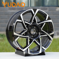 Vente d'usine YUDAO FORGED Jantes de course en aluminium 6061-T6 de 18, 19, 20 pouces, finition diamant CNC, couleur argent, garantie 3 ans