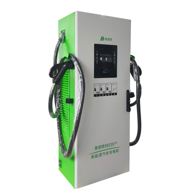 RUIVANDA New 120KW DC EV Charging Station 80-120KW IP54 Waterproof Forced Cold Air Cooling OCPP Fast Charger