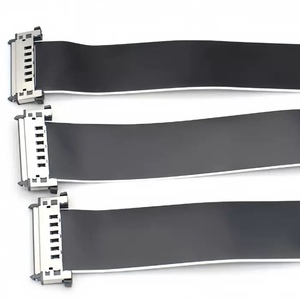 Câble plat flexible FPC FFC personnalisé, pas de 0,5 mm / 1,0 mm, 4/6/8/10/12/14/16/18/20/22 broches, fil FPC FFC pour écran LCD - Product Image 5