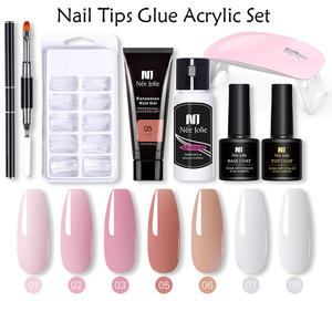 <span class=keywords><strong>Kit</strong></span> de <span class=keywords><strong>uñas</strong></span> <span class=keywords><strong>profesional</strong></span> <span class=keywords><strong>completo</strong></span> OEM Nail Art UV Gel Kits Etiqueta Privada acrílico herramienta removedor de cepillo empujador de archivos con lámpara LED - Product Image 4