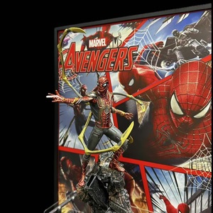 โปสเตอร์3D ซูเปอร์แมนสไปเดอร์แมนสไปเดอร์แมนภาพวาดติดผนังซูเปอร์ฮีโร่ย้อนยุคเหมือนชีวิตศิลปะการพิมพ์บนผนังห้องสำหรับเด็กผู้ชาย - Product Image 4