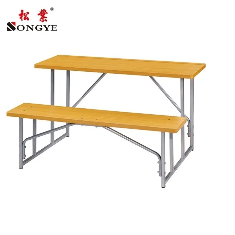 Conjunto escolar sencillo, mesa y silla desmontables, escritorio doble, nuevo