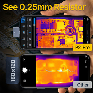 Caméra thermique Android Thermal Master P2PRO 15X -4~1112F 512x384 XIR 2C Précision 40mK NETD Prix d'usine Smartphone Infrarouge - Product Image 4