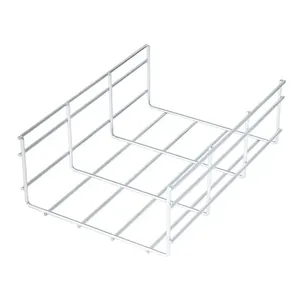 Plateau <span class=keywords><strong>de</strong></span> câblage en treillis métallique en acier au carbone OEM personnalisé, longueur 1-10m, galvanisé <span class=keywords><strong>à</strong></span> chaud (HDG) / galvanisé <span class=keywords><strong>à</strong></span> chaud <span class=keywords><strong>à</strong></span> <span class=keywords><strong>froid</strong></span> (CDG), <span class=keywords><strong>l</strong></span>éger, pour la <span class=keywords><strong>pose</strong></span> <span class=keywords><strong>de</strong></span> câbles - Product Image 5