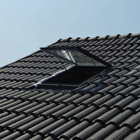 2026 Bravo Fenêtre de toit fixe personnalisée en alliage d'aluminium, insonorisée, isolante thermique, résistante au vent pour toiture de maison