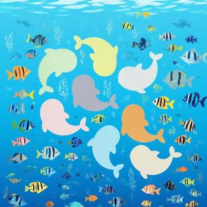 Customized Fish-Shaped PET Portable Self-Adhesive <b>Memo</b> <b>Pads</b> Colorful Sticky Notes for Office School Essential Back-to-School - Product Image 4