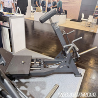 Máquina de remo de doble función con carga de placas y barra T horizontal, tipo Smith Rotate Row, para gimnasio y fitness