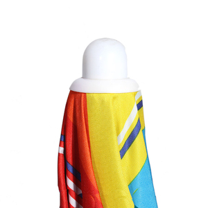 Paraguas Fabricante Anuncio Promocional Exterior Heavy Duty High Wind 8 Foot <span class=keywords><strong>Sombrilla</strong></span> de playa a prueba de viento con ancla de arena - Product Image 3