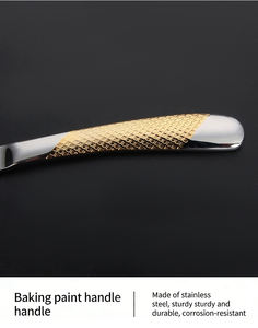 Ensemble de <span class=keywords><strong>couverts</strong></span> GEMEI Star Diamond Series en acier inoxydable, compatible <span class=keywords><strong>lave</strong></span>-<span class=keywords><strong>vaisselle</strong></span>, pour <span class=keywords><strong>6</strong></span> personnes, usage domestique et hôtelier, 24 pièces. - Product Image 4