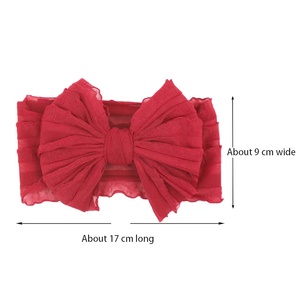 <strong>Wholesales</strong> Soft Wrap <strong>Headband</strong> With Bow for Kids and Sweet Hair Bands for <strong>Babies</strong> - Product Image 5