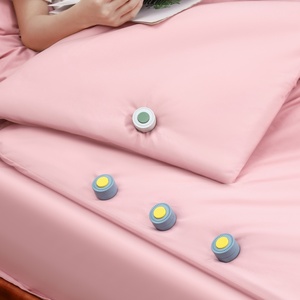 Support OEM Non-slip Round <b>Quilt</b> Cover Holder <b>Quilt</b> Fixing <b>Clip</b> Blanket Buckle Suitable for Bed Sheets Duvet <b>Quilt</b> Holders - Product Image 1
