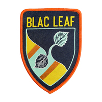 Patch de chapeau personnalisé à bas quantité minimale de commande tissant des patchs Velcro avec crochets sur le dos Patch de broderie Velcro auto-adhésif pour vêtements