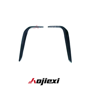 Embellecedor de ventilación de luz antiniebla de parachoques delantero de fibra de carbono Real para BMW 5 Series G30 540i <span class=keywords><strong>M550i</strong></span> Pre Lci 2017-2020 Kit de cuerpo de cuchillo de aire delantero - Product Image 4