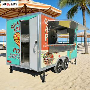 Remolque de Comida con Equipamiento Completo para BBQ, Pizza, Hot Dogs, Certificado por DOT, VIN y CE, Cocina Móvil para Camiones de Comida Estilo Americano - Product Image 1