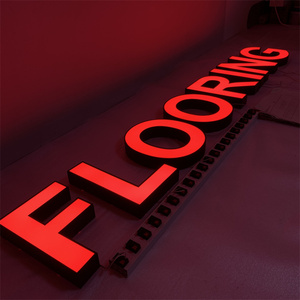 Led hiển thị dấu hiệu tùy chỉnh LED Đèn thư tường dấu hiệu 3D Acrylic frontlit thư dấu hiệu LED - Product Image 4