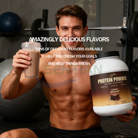 Proteína de Suero de Leche de Cabra en Polvo, Proteína Natural para Gimnasio, Proteína de Suero en Polvo