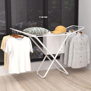 Factory Supplying Traditional Cloth <b>Laundry</b> <b>Stand</b> Drying Clothes Hanger Dryer Rack - Product Image 4