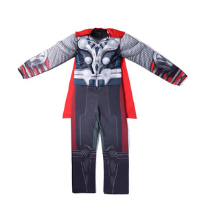 Costumes de héros Avengers pour enfants de 5 à 7 ans, en coton et polyester, tenues de scène, tenues de super-héros, Iron Man, Spider Man, Hulk - Product Image 3