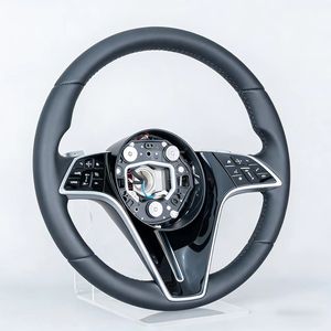Volante Deportivo Modificado de Cuero Alemán para Mercedes-Benz <span class=keywords><strong>Maybach</strong></span> Clase S W223 con Acabado en Pintura Piano - Product Image 2