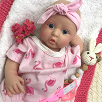 Yumuşak Gerçek Dokunuşlu Silikon Yeniden Doğmuş Bebek Bebek Oyuncakları Özelleştirilmiş Yenidoğan Bebek Oyuncakları Toptan El Yapımı Yüksek Simülasyonlu Bebek Bebek Oyuncakları