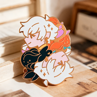 Fabricant de pin's de revers de Kunshan : Pin's en émail personnalisés, broches, badges métalliques en gros, pin's en émail dur personnalisés avec logo, anime et dessin animé