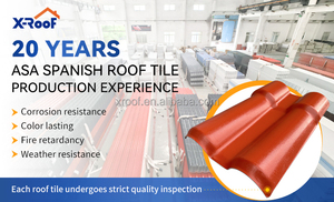 Phong Cách Hiện Đại Khoảng Dài Không Thấm Nước Asa PVC Tấm Mái Phong Cách Tây Ban Nha Upvc Roma Gạch Cho Khách Sạn Khu Nghỉ Nghỉ Nghỉ Ngọ Đền - Product Image 4