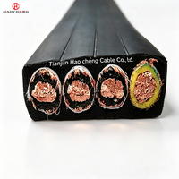 Kabel Daya Terlindung JHSBP Berisolasi EPR dengan Selubung Kloroprena 450/750V untuk Motor Submersible