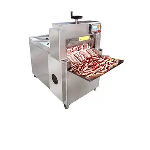 frozen mutton beef roll cutting machine