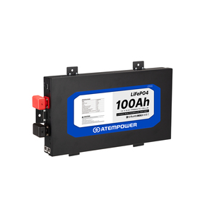 แบตเตอรี่โซลาร์ POWER App Control 12.8V 100Ah พร้อมระบบจัดการแบตเตอรี่อัจฉริยะ 6000-Cycle BMS สำหรับจ่ายไฟแคมป์ปิ้งออฟโรด 4x4 - Product Image 1