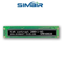 Gerçek LCM WEH004002A paralel SPI seri 4002 WS0010 40X2 karakter LCD modülü Winstar 4002 Oled ekran