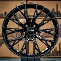 Jantes en alliage coulé de 18/19 pouces, design multi-rayons creux, en stock, PCD 5x108/112/114.3/120 pour BMW Audi Mercedes Benz
