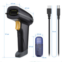 Pour 4.0 lecteur de codes à barres 2D sans fil Scanner de codes QR sans fil avec capteur d'image CMOS