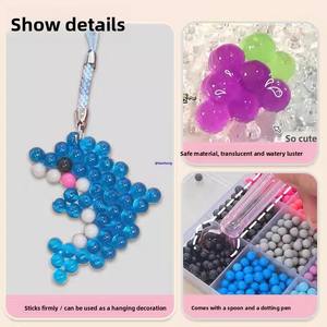 Perles lumineuses en plastique pour brume d'eau, puzzle magique créatif transparent à faire soi-même pour filles de moins de 6 ans - Product Image 5