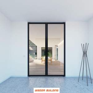<span class=keywords><strong>Porta</strong></span> <span class=keywords><strong>a</strong></span> Battente in Alluminio con Doppio Vetro, Impermeabile e Insonorizzata, Stile Francese, per Ingresso Principale, Prodotta in Australia - Product Image 6
