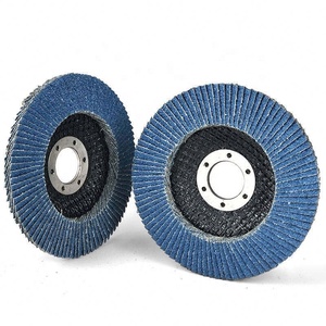 Disk Flap Zirkonia 4.5" 115*22mm Tipe 40 Grit 60 Grit 80 Grit untuk Baja Tahan Karat - Product Image 1