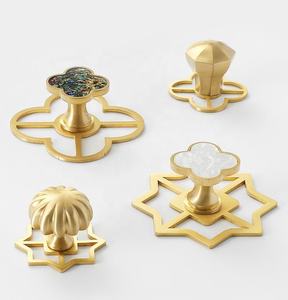 Diskon Besar Kenop Kuningan Kabinet Dapur Laci Furnitur dan Menarik Emas - Product Image 5