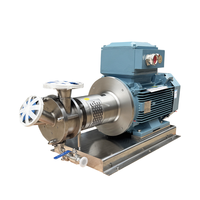 304/316 Émulsifiant d'aspiration de poudre directe d'usine d'acier inoxydable de catégorie sanitaire émulsionnent la pompe de mélangeur efficace