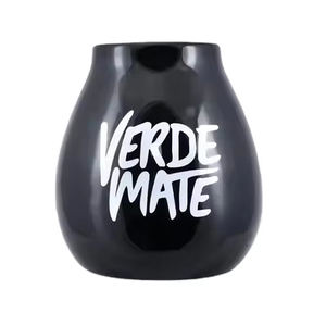 Fábrica al por mayor personalizada 300ml múltiple Color verde Zielona Tykwa cerámica Zna Verde <span class=keywords><strong>Mate</strong></span> <span class=keywords><strong>Yerba</strong></span> <span class=keywords><strong>Mate</strong></span> taza <span class=keywords><strong>de</strong></span> té sin mango - Product Image 1