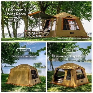 Tente <span class=keywords><strong>gonflable</strong></span> automatique de loisirs, légère, durable, imperméable quatre saisons, portable, pour le <span class=keywords><strong>camping</strong></span> en plein air et les séjours de nuit - Product Image 3