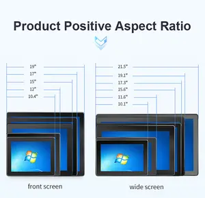 10.1 Inch Embedded Rfid Reader Panel Mount Industrial Android Capacitive Touch Screen All-In-One Panel Pc Aio Pc