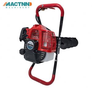เครื่องเจาะดินแบบใช้น้ำมันเบนซิน 52 ซีซี 2 จังหวะ พร้อมดอกเจาะ 100 มม. ยี่ห้อ Macton - Product Image 1
